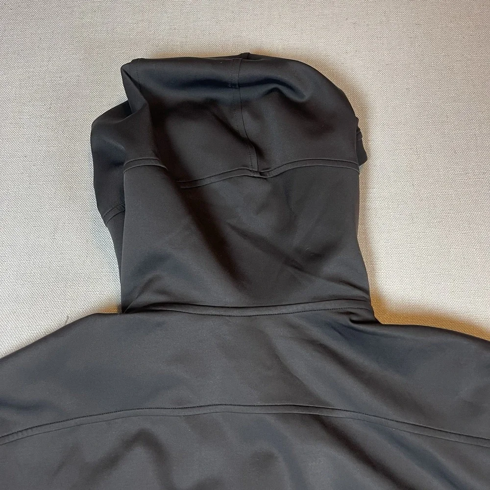 Lululemon Jacket‎ Women's Size 10 Black Full Zip Hooded Athletic
